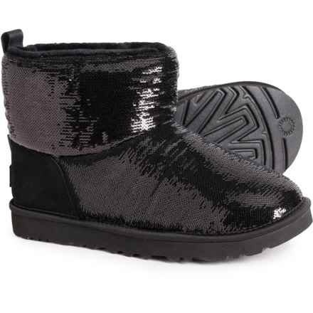 UGG® Australia Classic Mini Mirror Ball Boots (For Women) in Black