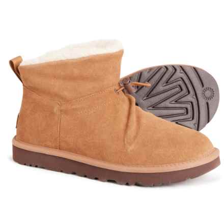 UGG® Australia Classic Mini Toggler Boots - Suede (For Women) in Chestnut