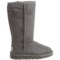 233TX_4 UGG® Australia Classic Tall Boots - Suede, Sheepskin Lined (For Big Girls)