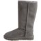 233TX_5 UGG® Australia Classic Tall Boots - Suede, Sheepskin Lined (For Big Girls)
