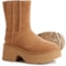 UGG® Australia Classic Twin Seam New Heights Boots - Suede (For Women) in Chestnut