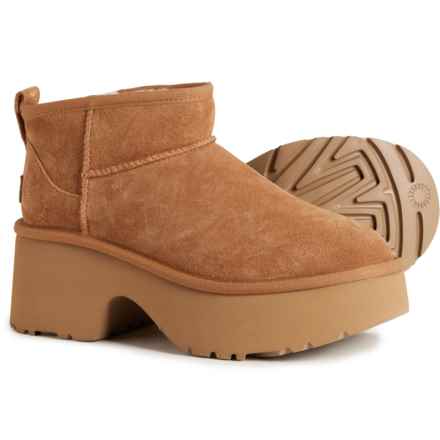 UGG® Australia Classic Ultra Mini Boots - Suede (For Women) in Chestnut