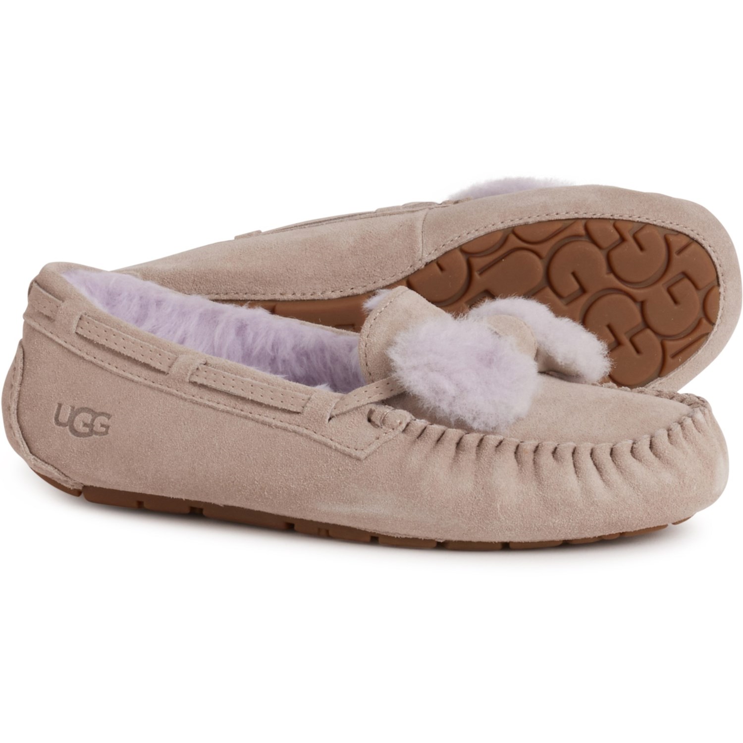 UGG® Australia Dakota Fuzzy Bow Slippers (For Women)