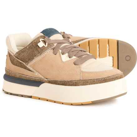 UGG® Australia Goldencush Sneakers - Suede (For Men and Women) in Sand
