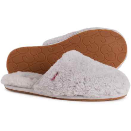 UGG® Australia Pearle Curly Cue II Slippers - Sheepskin (For Women) in Metal Grey