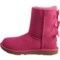 729PG_4 UGG® Australia Pink Azalea Bailey Bow II Boots - Sheepskin (For Girls)