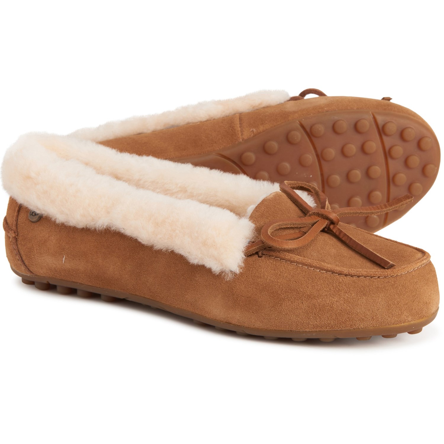 ugg suede loafers