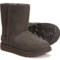 UGG® Australia Toddler Boys and Girls Classic Weather Short Boots - Waterproof, Nubuck in Grey