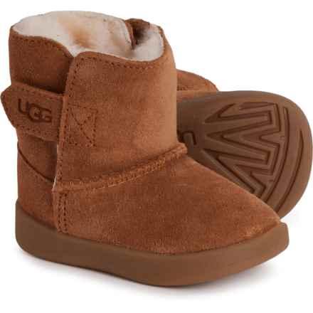 UGG® Australia Toddler Boys and Girls Keelan Boots - Suede in Chestnut