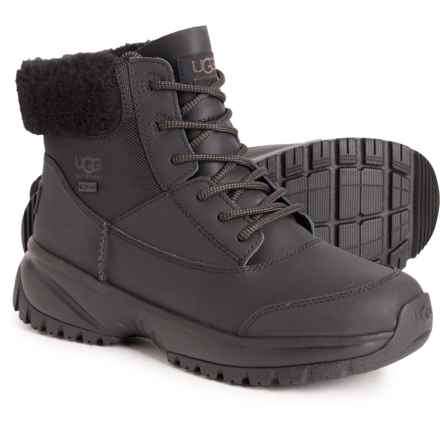 UGG® Australia Yose Fluff V2 Boots - Waterproof, Insulated (For Women) in Black