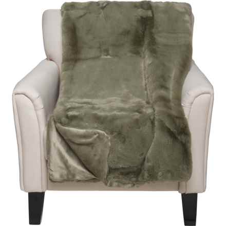 UGG® Euphoria Faux-Fur Throw Blanket - 50x70” in Euphoria