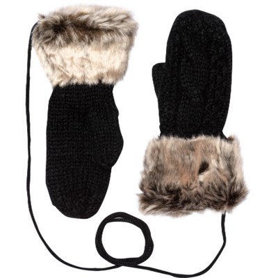 womens lined mittens