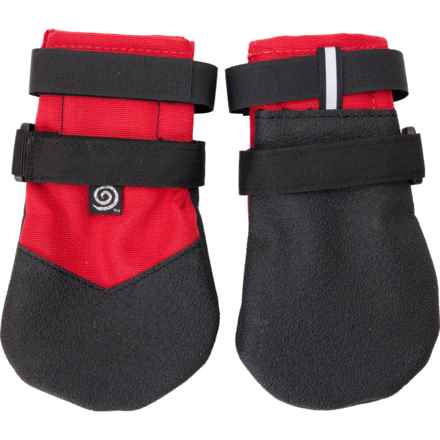 Ultra Paws Durable Dog Boots in Red