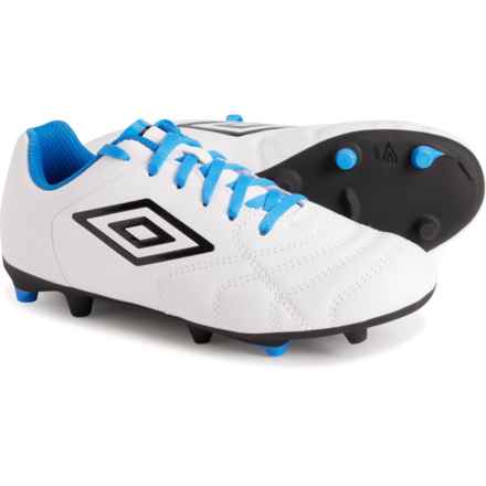 Umbro Boys and Girls Classico XI Soccer Cleats in White