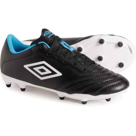 Umbro Boys and Girls Tocco 3 League FG Soccer Cleats in Black