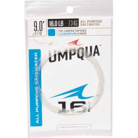 UMPQUA All-Purpose Saltwater Leader - 9’ in Clear