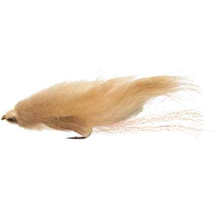 UMPQUA Conehead Wool Sculpin Streamer Fly - Half Dozen in Tan