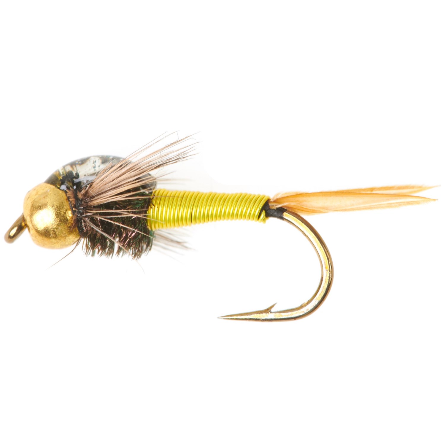 UMPQUA Copper John Barrs Gold Bead Nymph Fly Dozen Save 58