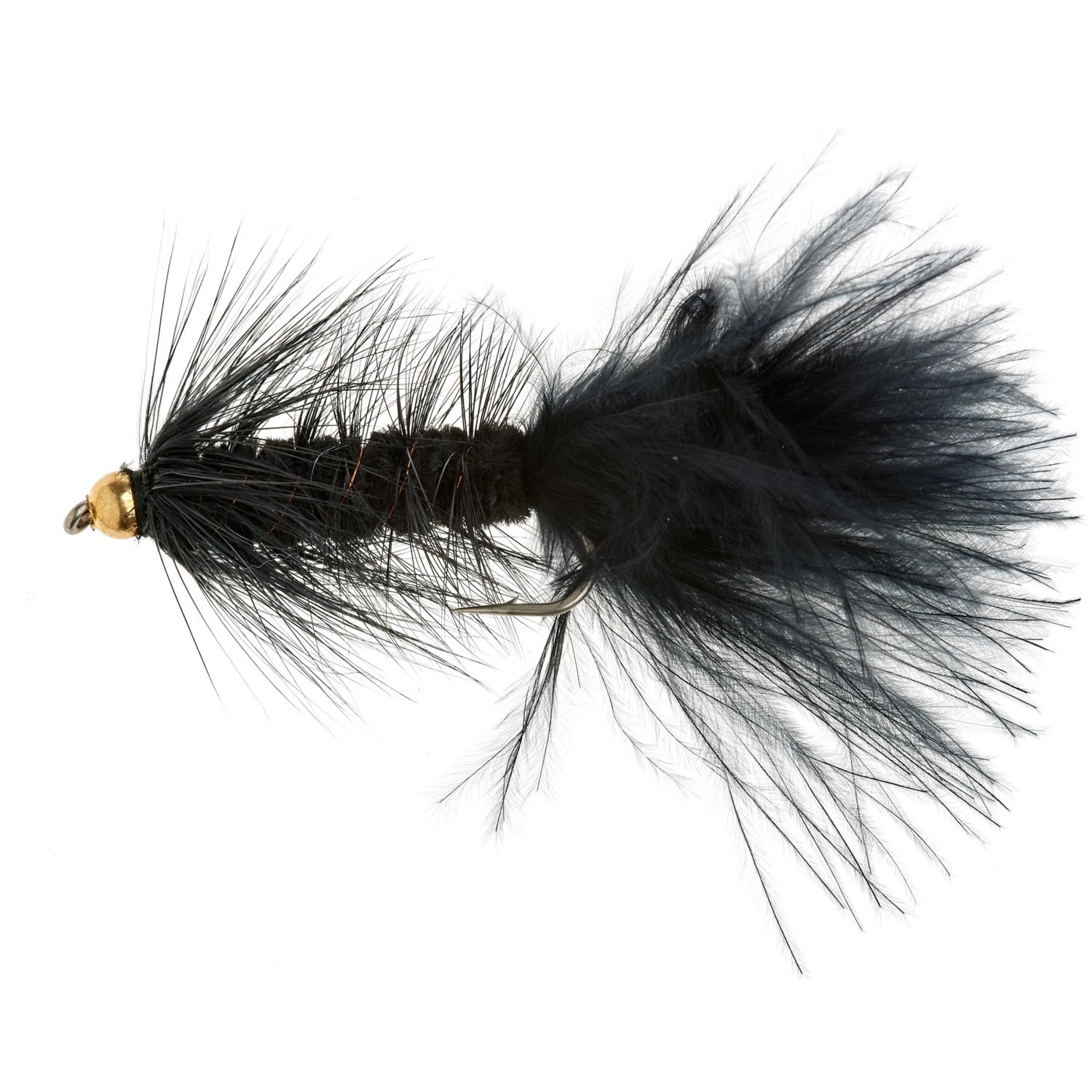 UMPQUA GB Wooly Bugger Black Streamer Fly Dozen Save 78