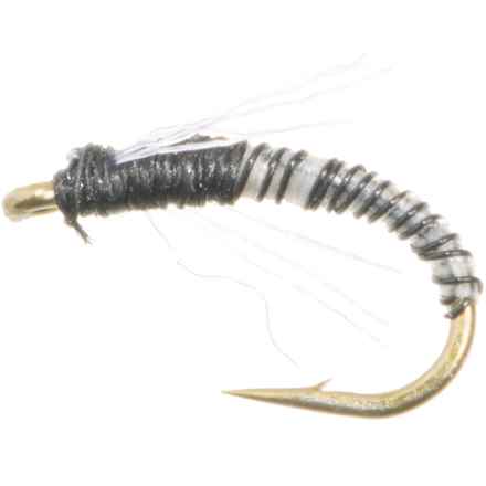 UMPQUA Jujubee Midge Craven Fly - Dozen in Zebra