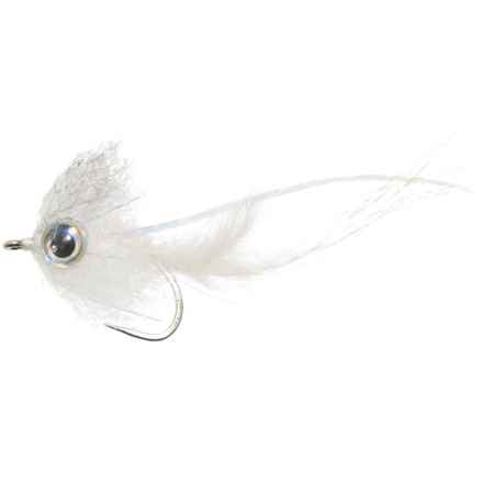 UMPQUA Mia Anchovy Saltwater Fly - Half Dozen in Grey/White