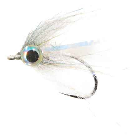 UMPQUA Mia Anchovy Saltwater Fly - Half Dozen in Grey/White