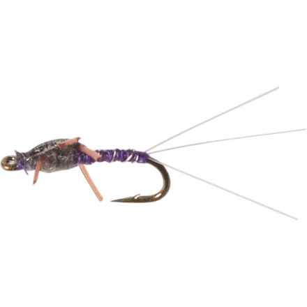 UMPQUA Newman’s Micro Matcher Nymph Fly - Dozen in Purple
