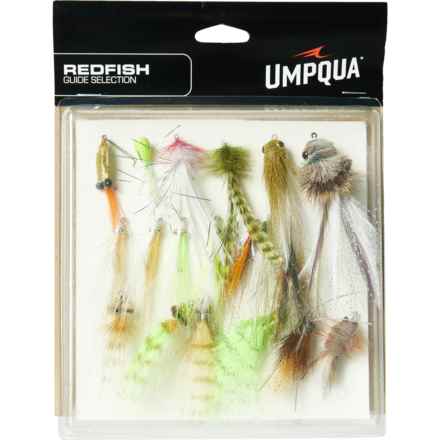 UMPQUA Redfish Guide Selection Flies - 19-Piece in Multi