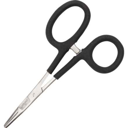 UMPQUA River Grip Scissor Clamp - 6”, Straight in Black