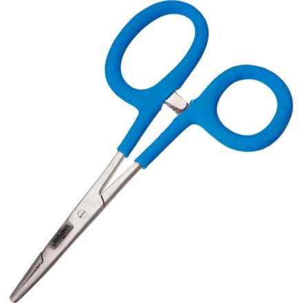 UMPQUA River Grip Scissor Clamp - 6”, Straight in Blue