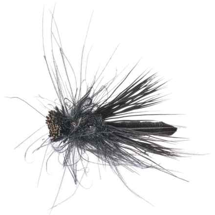 UMPQUA Smitherman Pint Caddis Fly - Dozen in Black