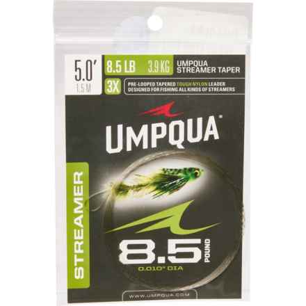 UMPQUA Streamer Taper Leader - 5’ in Clear