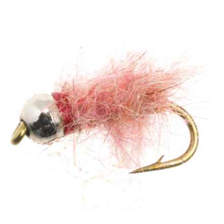 UMPQUA Tailwater Sowbug Tungsten Nymph Fly - Dozen in Pink