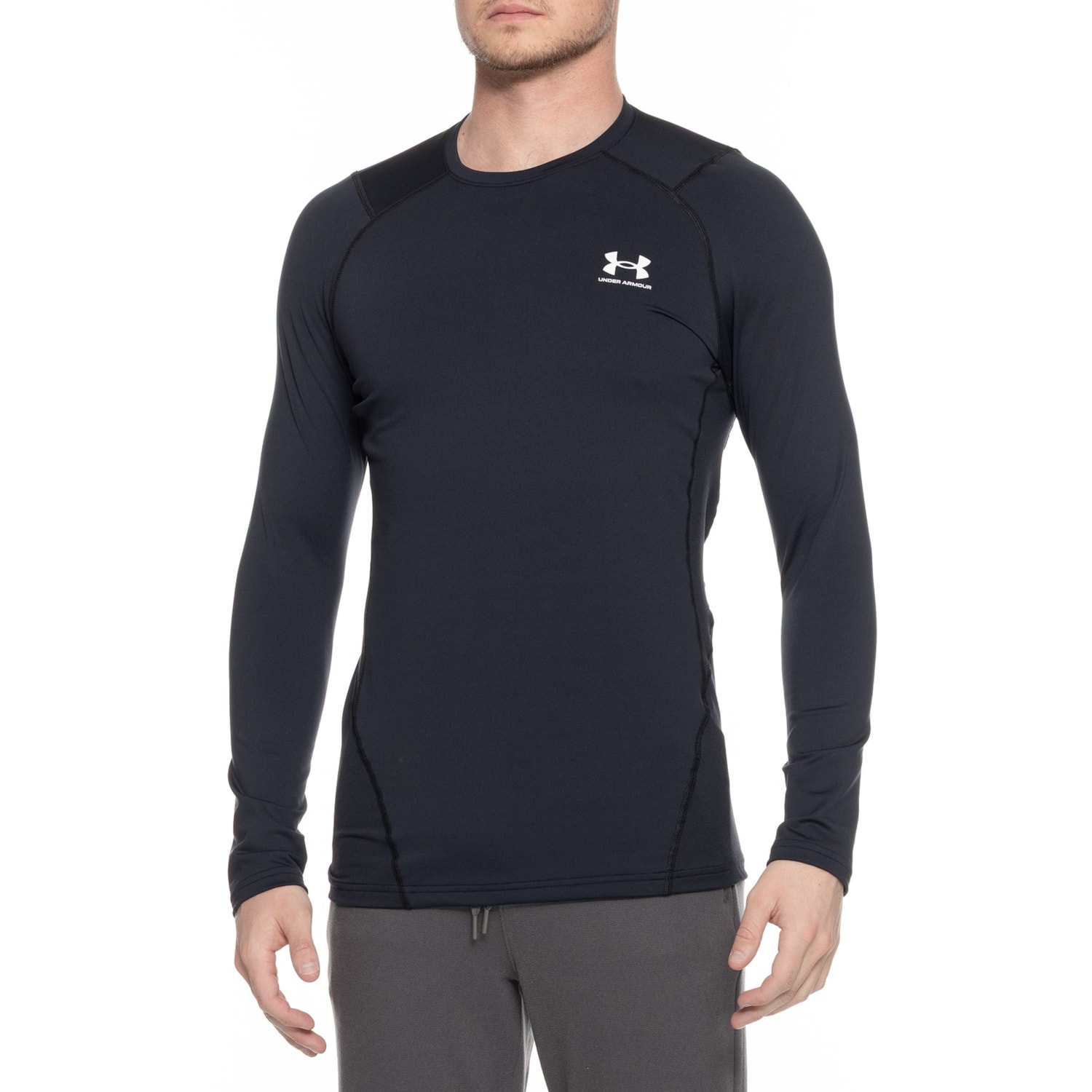 Under Armour ColdGear® Fitted Crew Neck Shirt - Long Sleeve