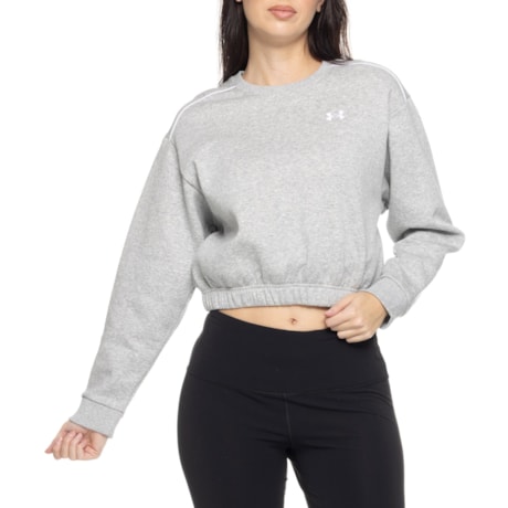 Under Armour Rival Fleece Piped Crew Sweatshirt