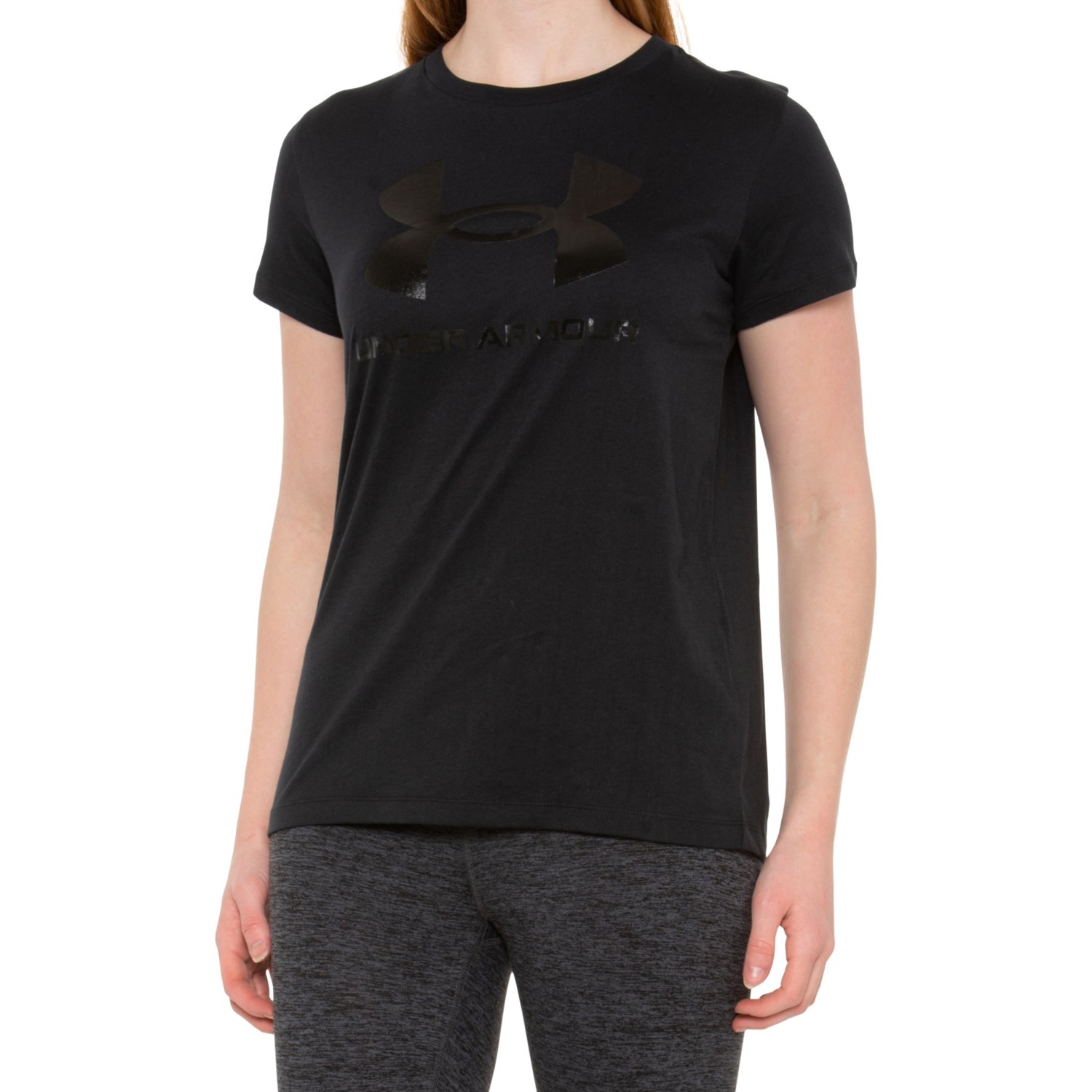 Under Armour Sportstyle Logo T-Shirt - Short Sleeve (For Women)