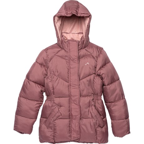 Dusty rose puffer jacket online