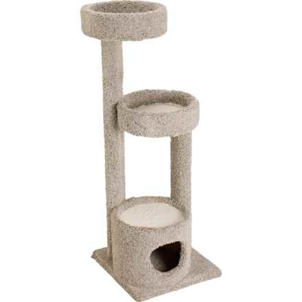 Urban Pet Cat Tree Condo - 53” in Light Gray