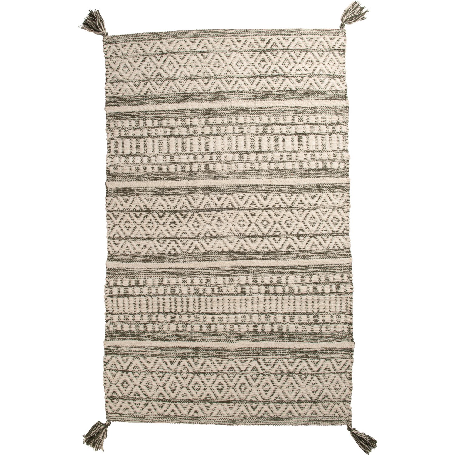 Urban86 Cotton Chenille Rug 27x42”, Olive Save 50