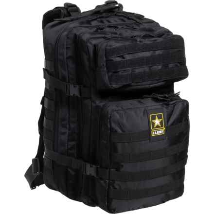 US Army Tactical Backpack - Black in Black