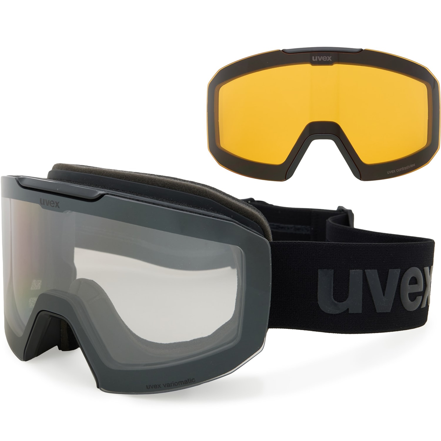 uvex Evidnt Attract S Ski Goggles - Extra Lens - Save 48%