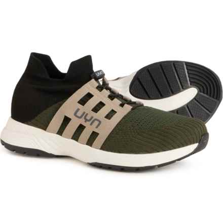 UYN Made in Italy Nature Tune Trail Running Shoes - Merino Wool (For Men) in Military/Black
