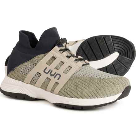 UYN Made in Italy Nature Tune Trail Running Shoes - Merino Wool (For Men) in Sand/Carbon - Closeouts