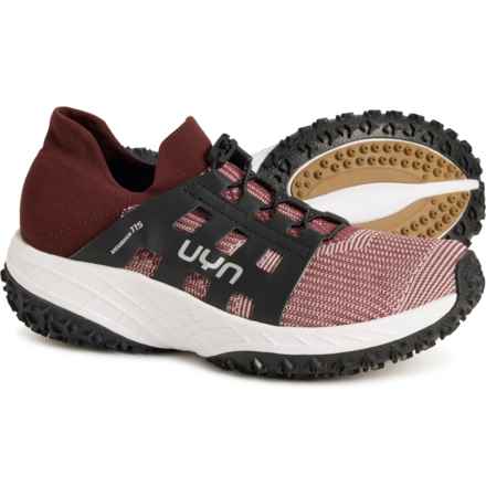 UYN Marengo Shoes - Waterproof, Merino Wool (For Women) in Light Grey/Bordeaux