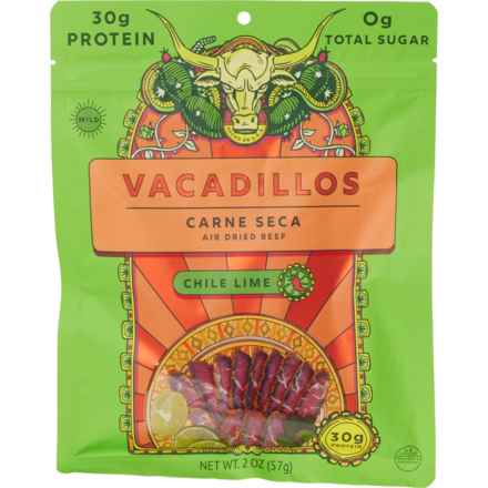VACADILLOS Carne Seca Air-Dried Beef - Chile Lime, 2 oz. in Multi