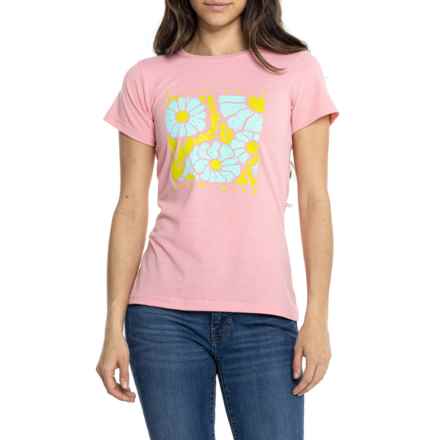 Vapor Apparel Graphic T-Shirt -  Short Sleeve in Pretty Pink