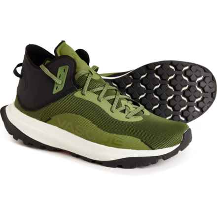 Vasque Re:Connect Here Mid Trail Running Shoes (For Men) in Sphagnum Green