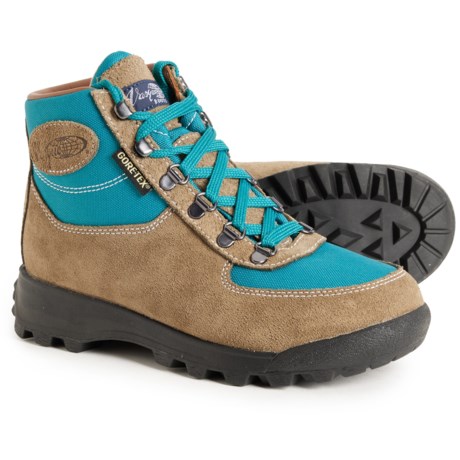 Vasque Skywalk Gore-Tex® Hiking Boots - Waterproof, Leather, Wide Width (For Women) in Sage/Everglad