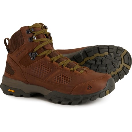 Vasque Talus AT UltraDry Low Hiking Shoes - Waterproof (For Men) in Dk Earth/Avacado