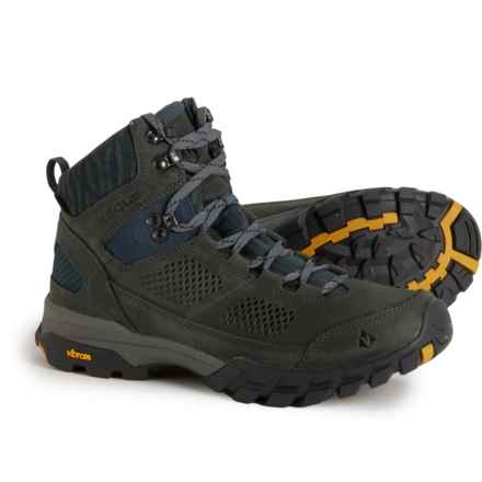 Vasque Talus UltraDry Hiking Boots - Waterproof, Leather, Wide Width (For Men) in Slate/Olive